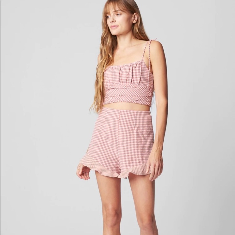 BLANKNYC gingham shorts
